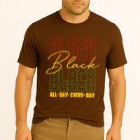 Black All Day Every Day Celebrating Black History Cooling Performance Crew T-Shirt