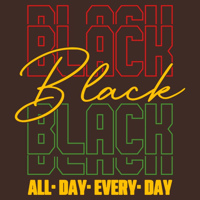 Black All Day Every Day Celebrating Black History Cooling Performance Crew T-Shirt