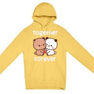 Bubu And Dudu Together Forever Lovers Premium Pullover Hoodie