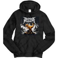 Black Aesthetic Dino Nuggets Death Metal Music Chicken Nugs Tie Dye Hoodie