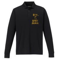 Biffs Auto Detailing Performance Long Sleeve Polo