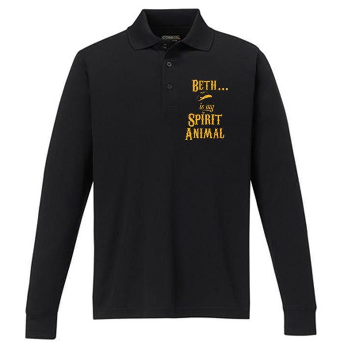 Biffs Auto Detailing Performance Long Sleeve Polo