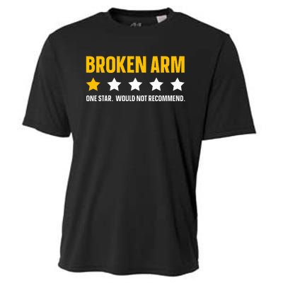 Broken Arm Design For Get Well Broken Arm Cooling Performance Crew T-Shirt