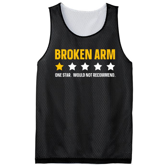 Broken Arm Design For Get Well Broken Arm Mesh Reversible Basketball Jersey Tank