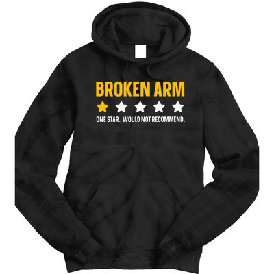 Broken Arm Design For Get Well Broken Arm Tie Dye Hoodie