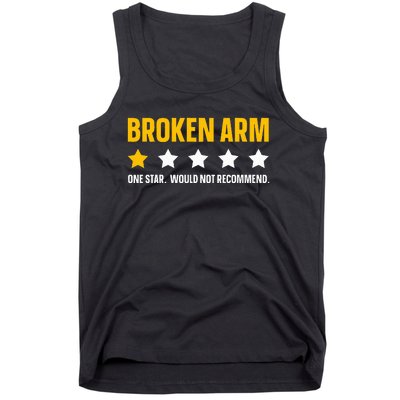 Broken Arm Design For Get Well Broken Arm Tank Top