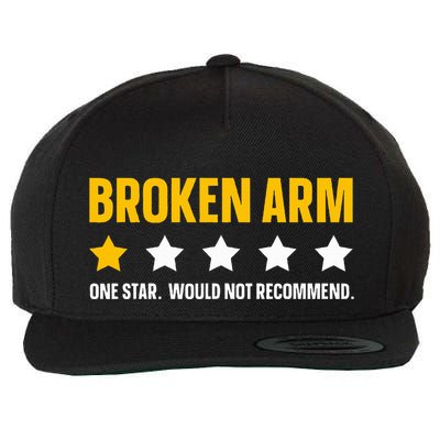 Broken Arm Design For Get Well Broken Arm Wool Snapback Cap
