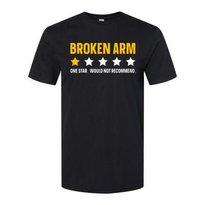 Broken Arm Design For Get Well Broken Arm Softstyle CVC T-Shirt