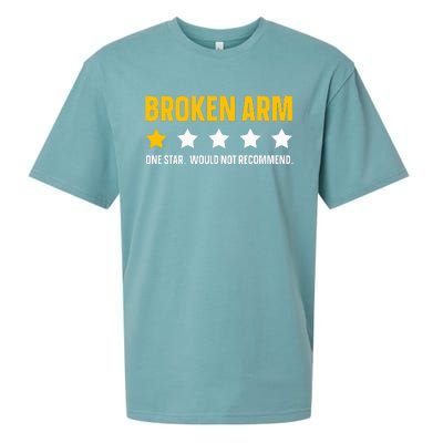 Broken Arm Design For Get Well Broken Arm Sueded Cloud Jersey T-Shirt