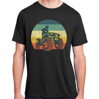 Best Atv Design 4 Wheeler Atv Quad Racing Adult ChromaSoft Performance T-Shirt