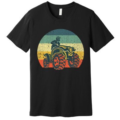 Best Atv Design 4 Wheeler Atv Quad Racing Premium T-Shirt