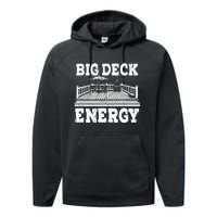 Big a Deck Energy Backyard Deck Patio Outdoor Energie Performance Fleece Hoodie