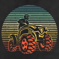 Best ATV Design 4 Wheeler ATV Quad Racing Cool Comfort Performance Bucket Hat