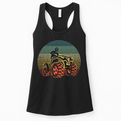Best ATV Design 4 Wheeler ATV Quad Racing Womens Tank Top