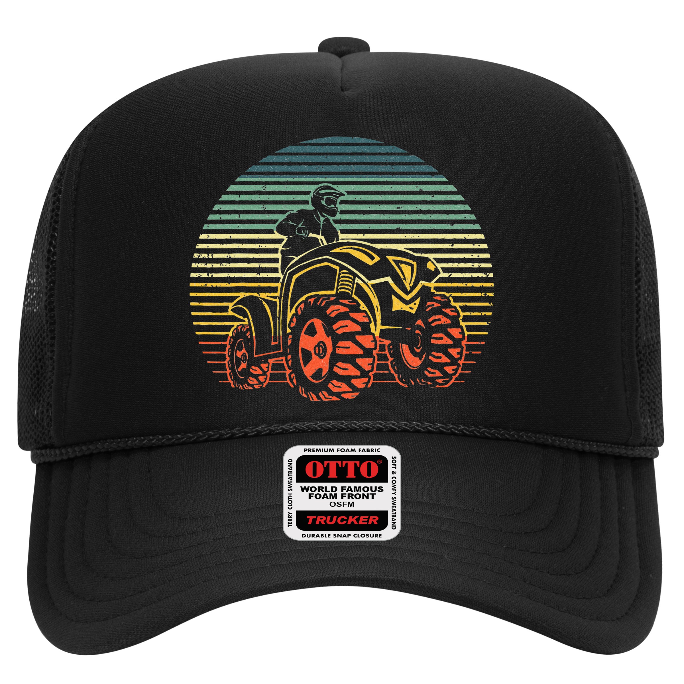 Best ATV Design 4 Wheeler ATV Quad Racing Hat