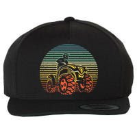 Best ATV Design 4 Wheeler ATV Quad Racing Wool Snapback Cap