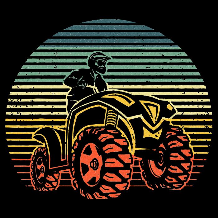 Best ATV Design 4 Wheeler ATV Quad Racing Wool Snapback Cap