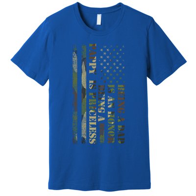 Being A Dad Is An Honor Being Pappy Pappy Gift Premium T-Shirt