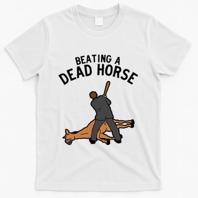 Beating A Dead Horse Meme Funny T-Shirt