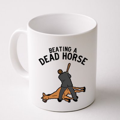 Beating A Dead Horse Meme Funny Mug