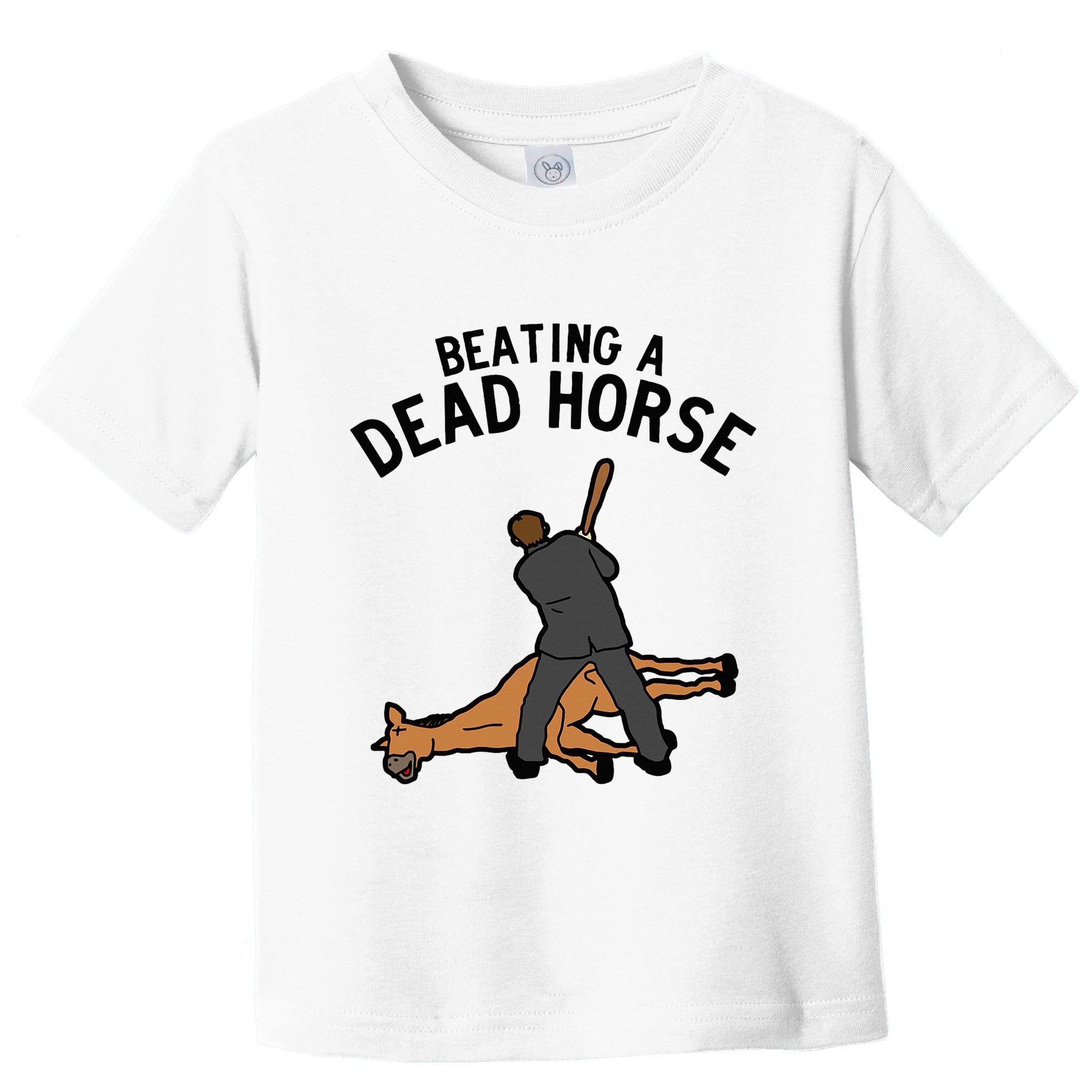 Beating A Dead Horse Meme Funny Toddler T-Shirt