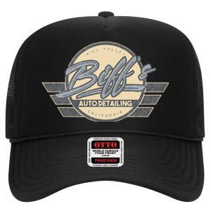 Biffs Auto Detailing High Crown Mesh Back Trucker Hat