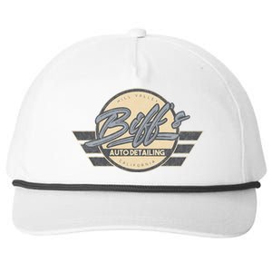 Biffs Auto Detailing Snapback Five-Panel Rope Hat