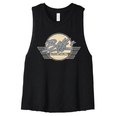 Biffs Auto Detailing Women's Racerback Cropped Tank