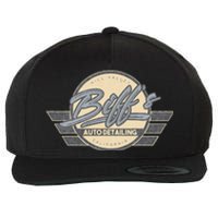 Biffs Auto Detailing Wool Snapback Cap