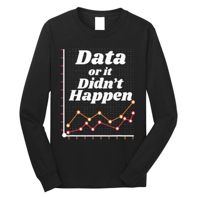 Behavior Analyst Data Or It Didnt Happen Long Sleeve Shirt