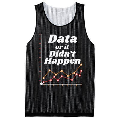 Behavior Analyst Data Or It Didnt Happen Mesh Reversible Basketball Jersey Tank