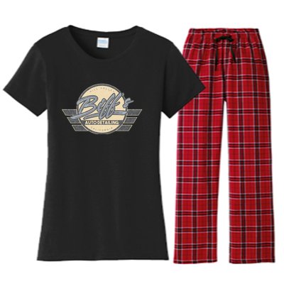 Biffs Auto Detailing Women's Flannel Pajama Set