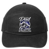 Being A Dad An Honor Being A Gpop Is Priceless Fathers Day 7-Panel Snapback Hat