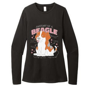 Beagle Anatomy Dog Womens CVC Long Sleeve Shirt