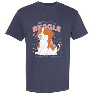 Beagle Anatomy Dog Garment-Dyed Heavyweight T-Shirt