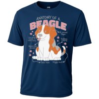 Beagle Anatomy Dog Cooling Performance Crew T-Shirt