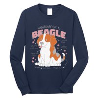 Beagle Anatomy Dog Long Sleeve Shirt