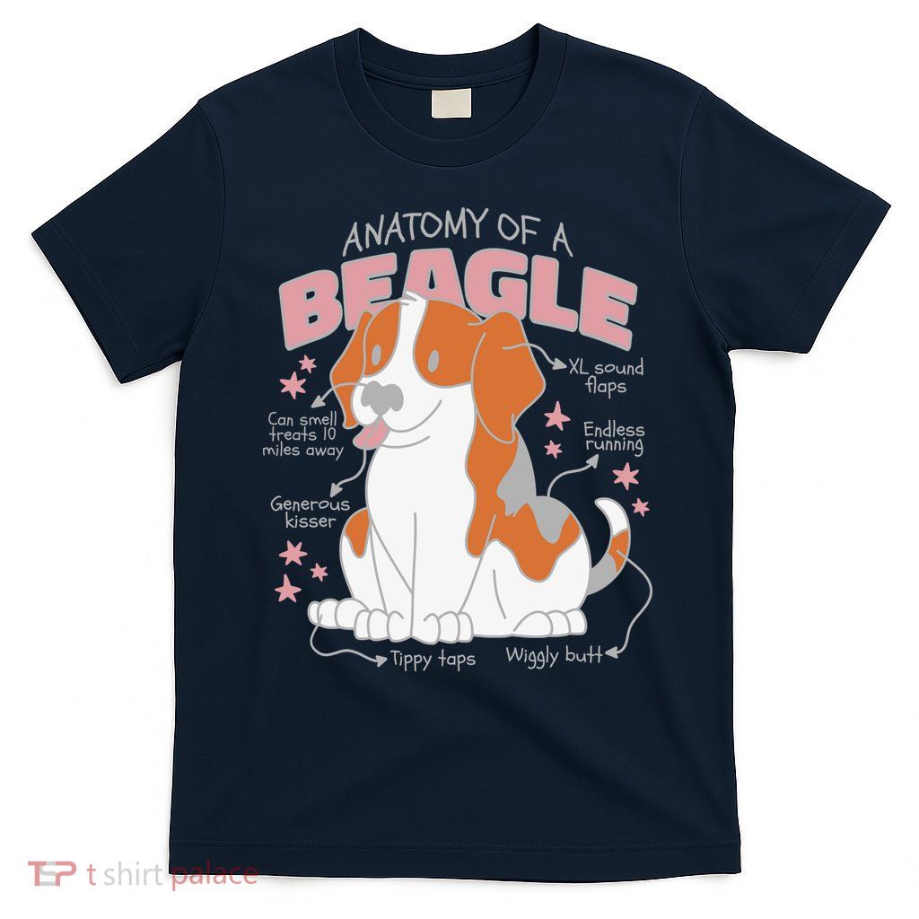 Beagle Anatomy Dog T-Shirt