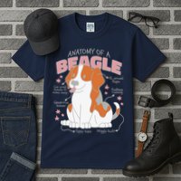 Beagle Anatomy Dog Tall T-Shirt