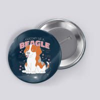 Beagle Anatomy Dog Button