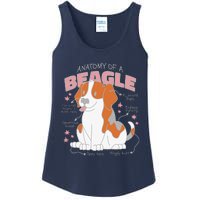 Beagle Anatomy Dog Ladies Essential Tank