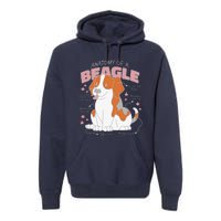 Beagle Anatomy Dog Premium Hoodie