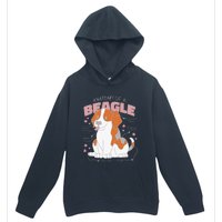 Beagle Anatomy Dog Urban Pullover Hoodie