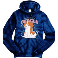 Beagle Anatomy Dog Tie Dye Hoodie