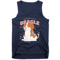 Beagle Anatomy Dog Tank Top