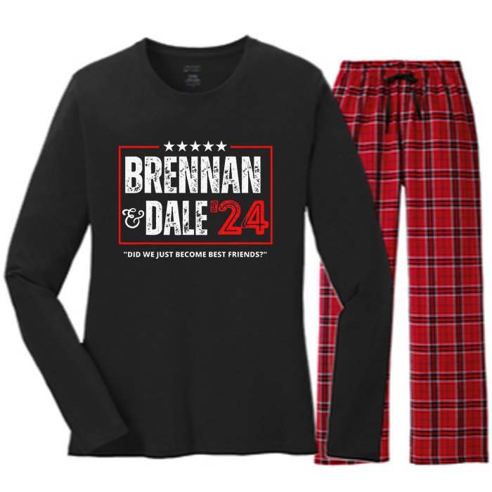 Brennan and Dale 2024 Women's Long Sleeve Flannel Pajama Set 