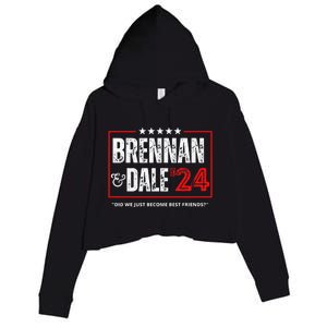 Brennan and Dale 2024 Crop Fleece Hoodie