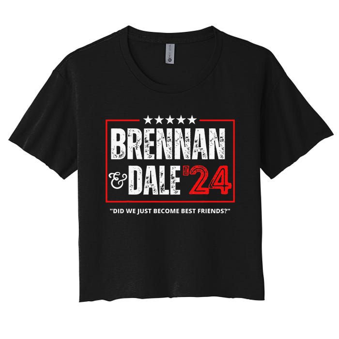 Brennan and Dale 2024 Women's Crop Top Tee