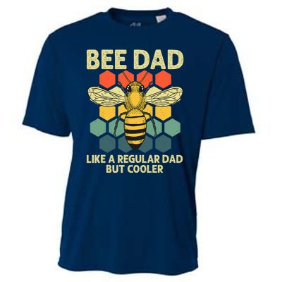 Bee Art Dad Honey Bee Keeper Bumblebee Beekeeper Cooling Performance Crew T-Shirt