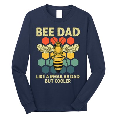 Bee Art Dad Honey Bee Keeper Bumblebee Beekeeper Long Sleeve Shirt